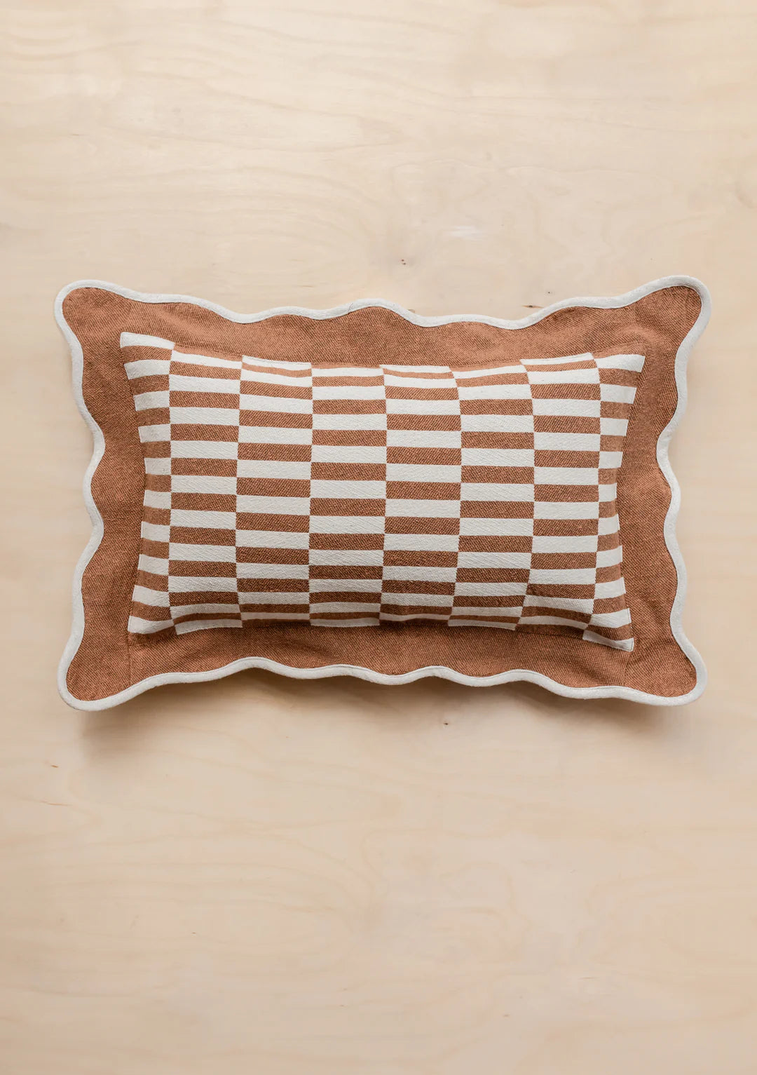 Cushion Camel Checkerboard