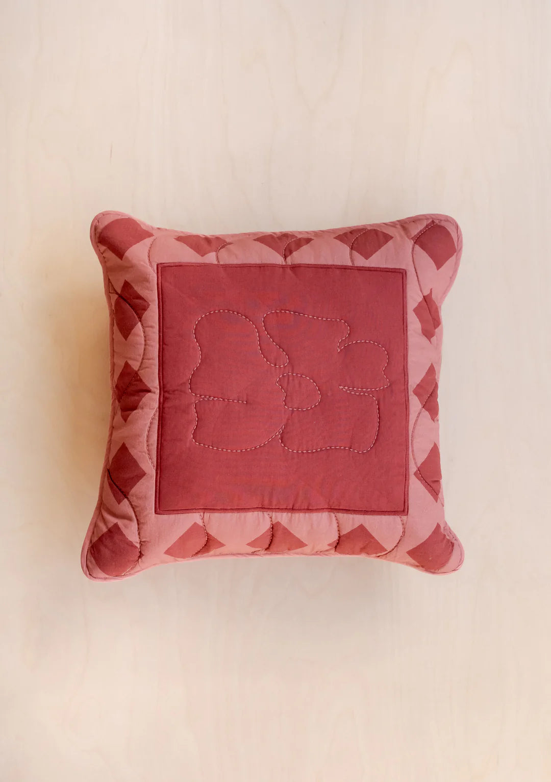 Quilted Cushion Flora