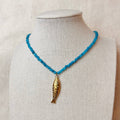 Beaded Pendant Necklace