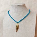 Beaded Pendant Necklace