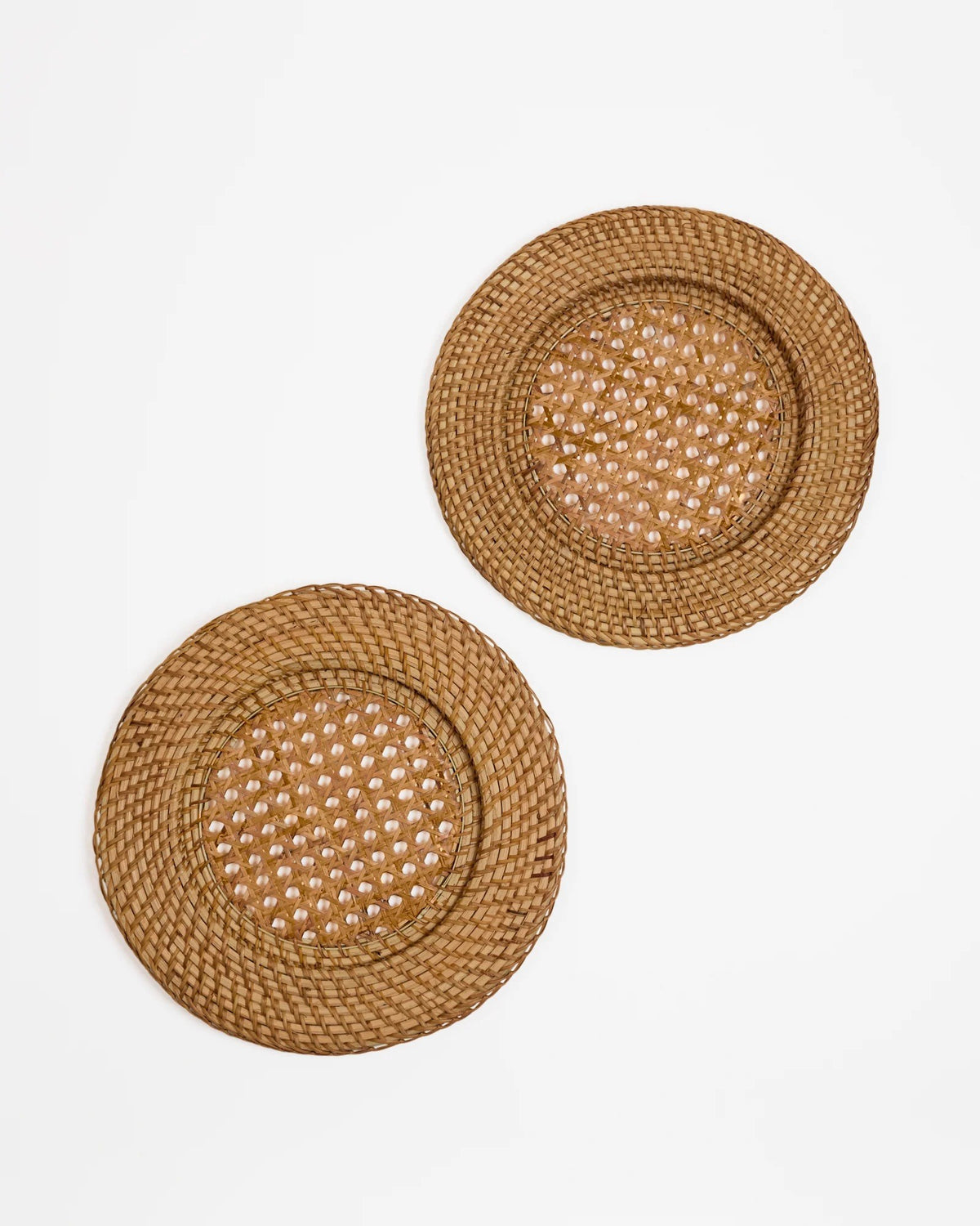 Rattan Charger Placemats