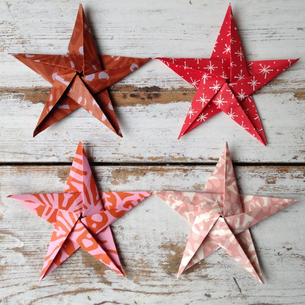Origami Star Garland Kit