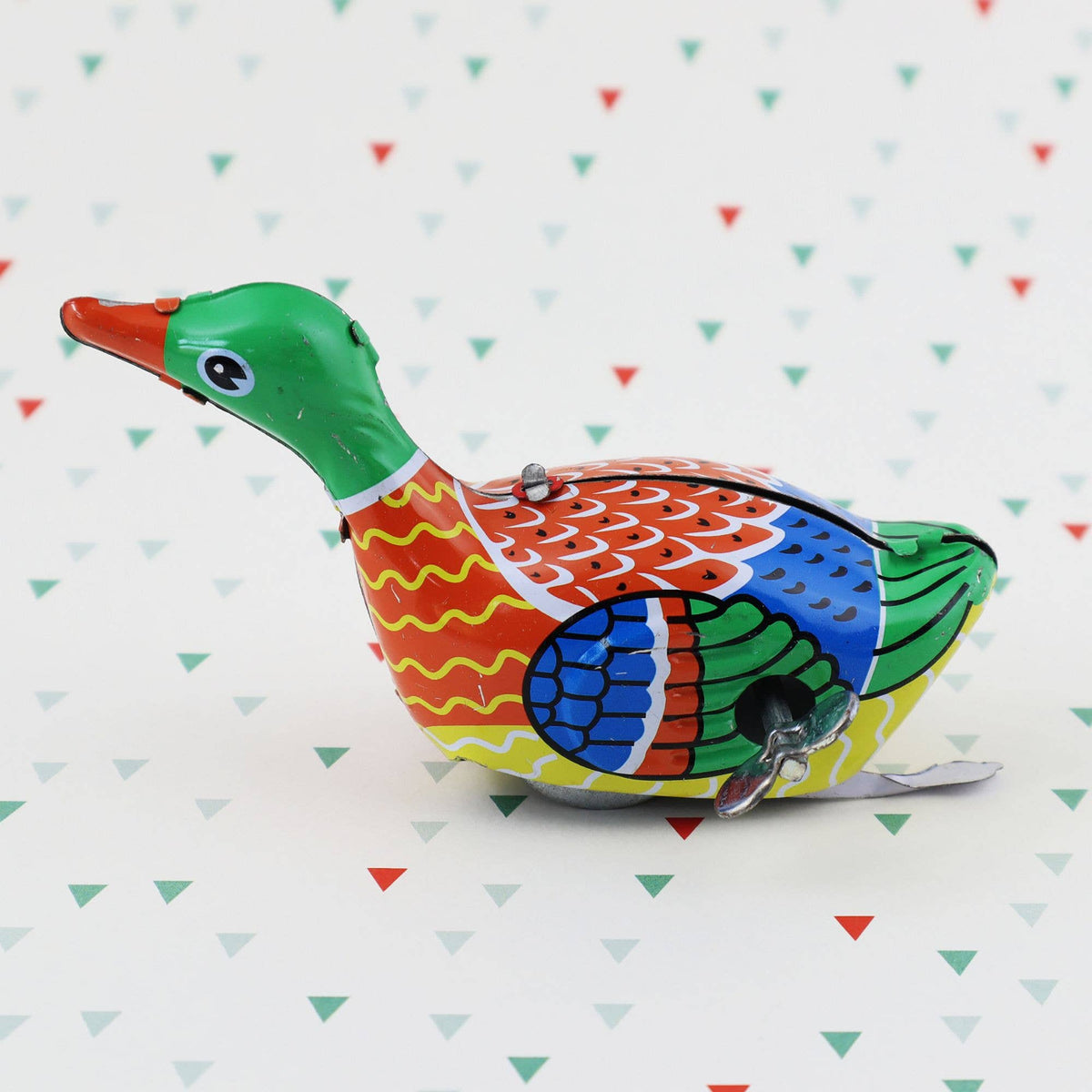 Tin toy duck