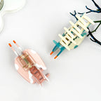 Spring Swallow & Leaf Hair Claw Clip