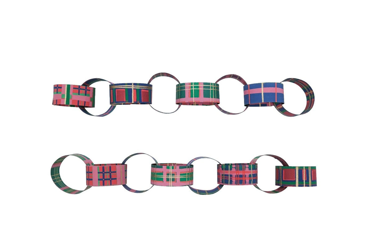 Tartan Paper Chain Kit