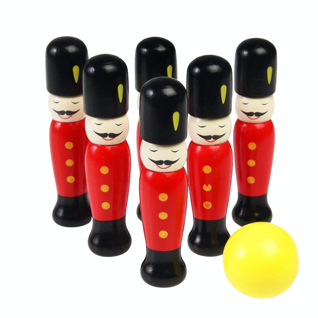 Soldier Skittles Wooden Toy