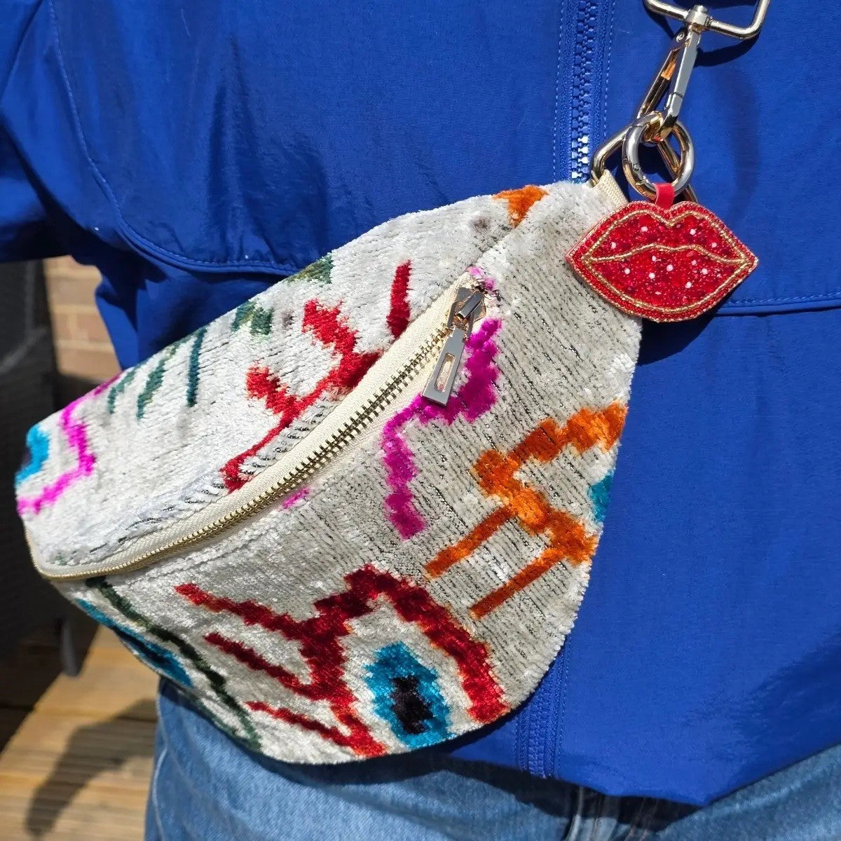 Red Lips Bag Charm
