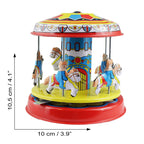 Tin toy carousel funfair carnival
