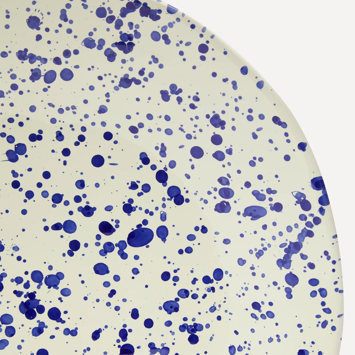 Puglia Splatter Shallow Serving Bowl