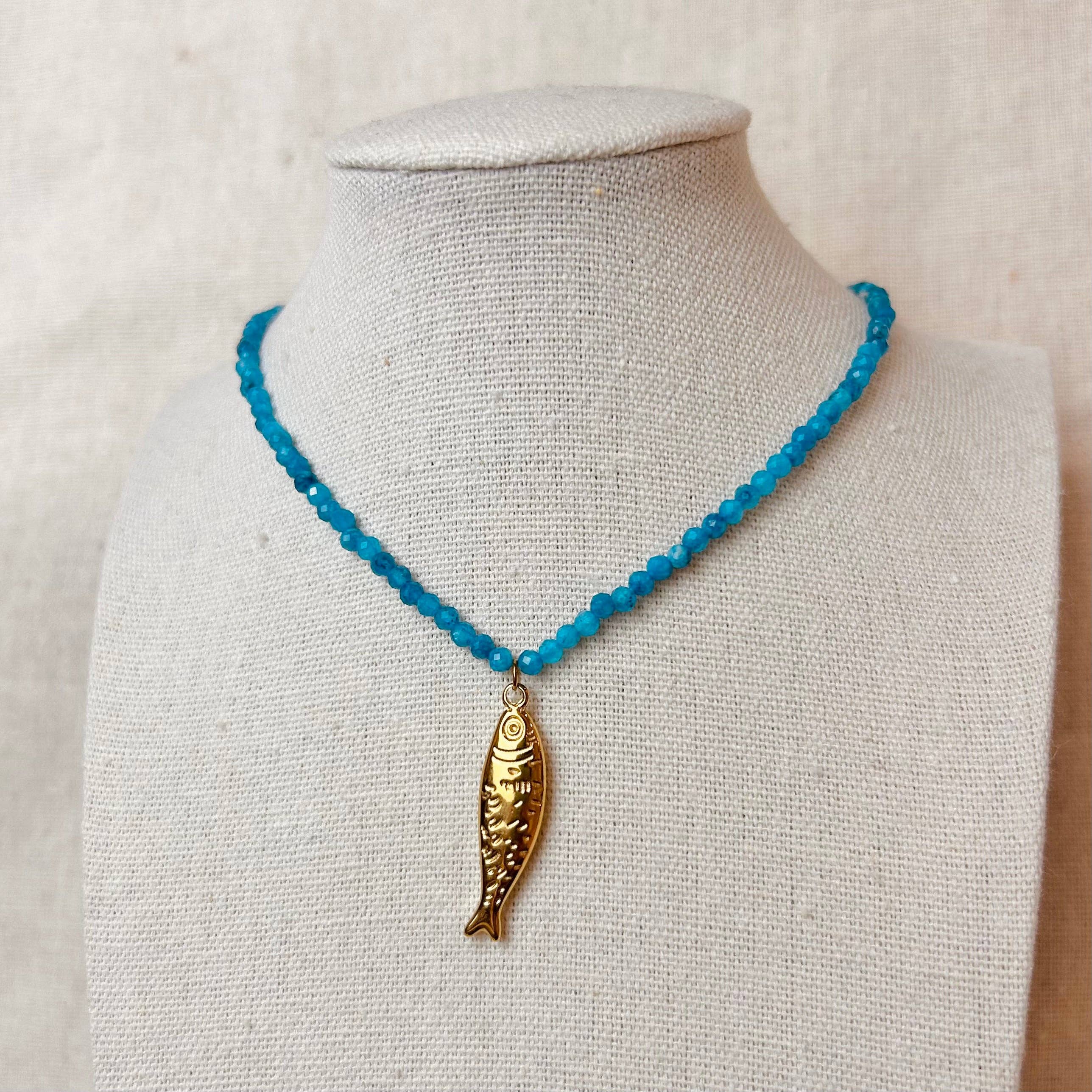 Beaded Pendant Necklace