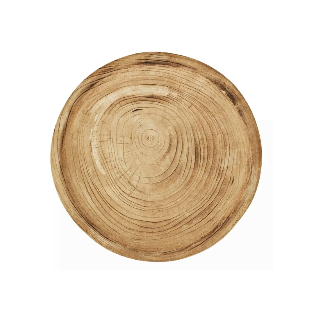 Round Wooden Tray