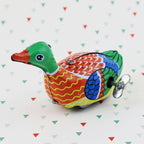 Tin toy duck