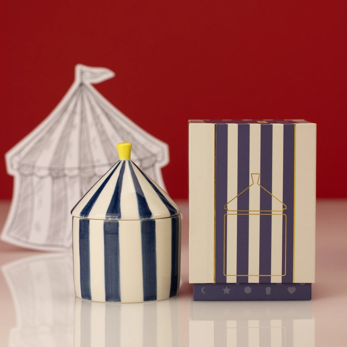 Navy Magician Candle - Oud & Leather