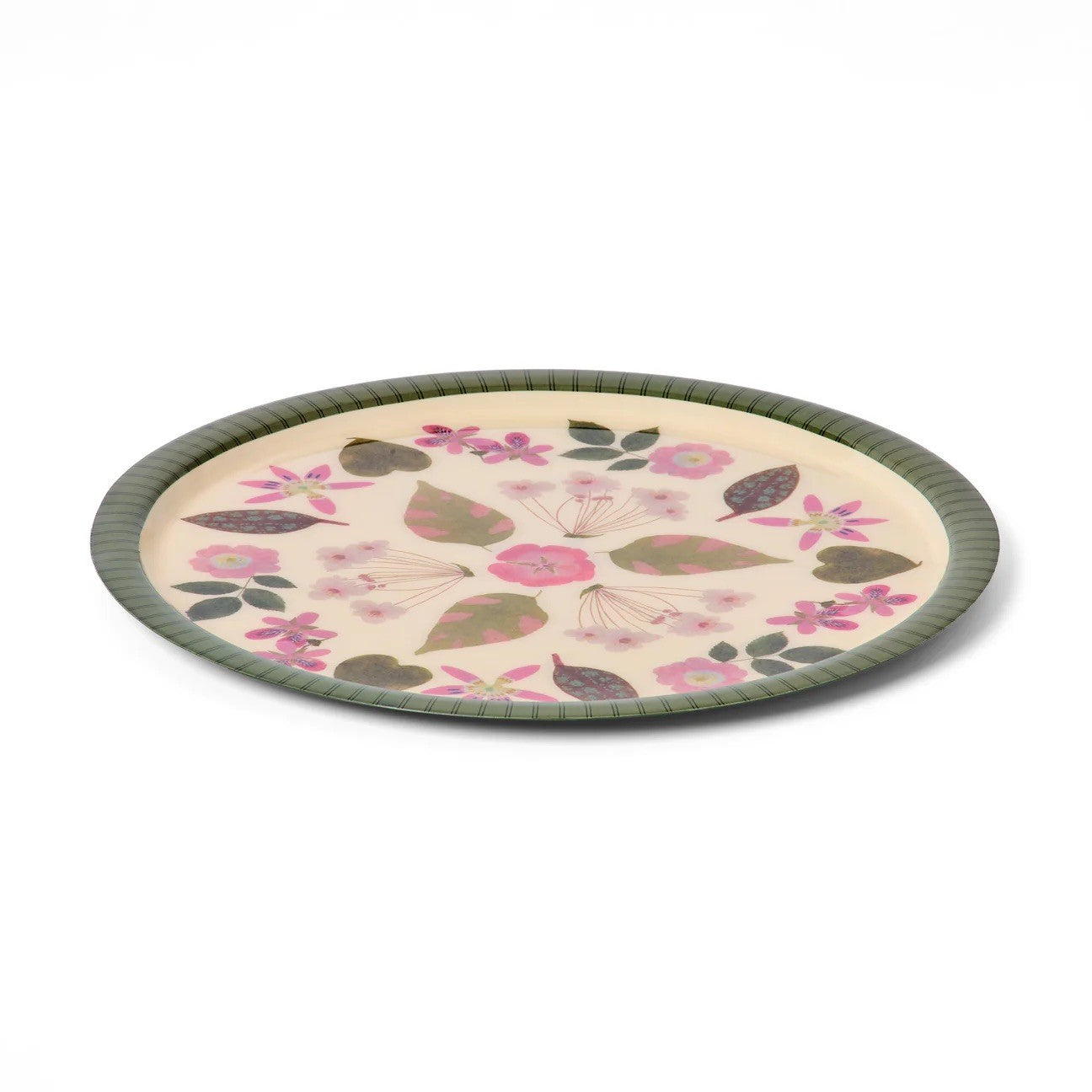 Large Round Enamel Tray