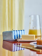Striped Butter Box