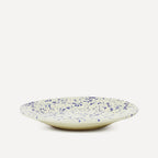Puglia Splatter Shallow Serving Bowl