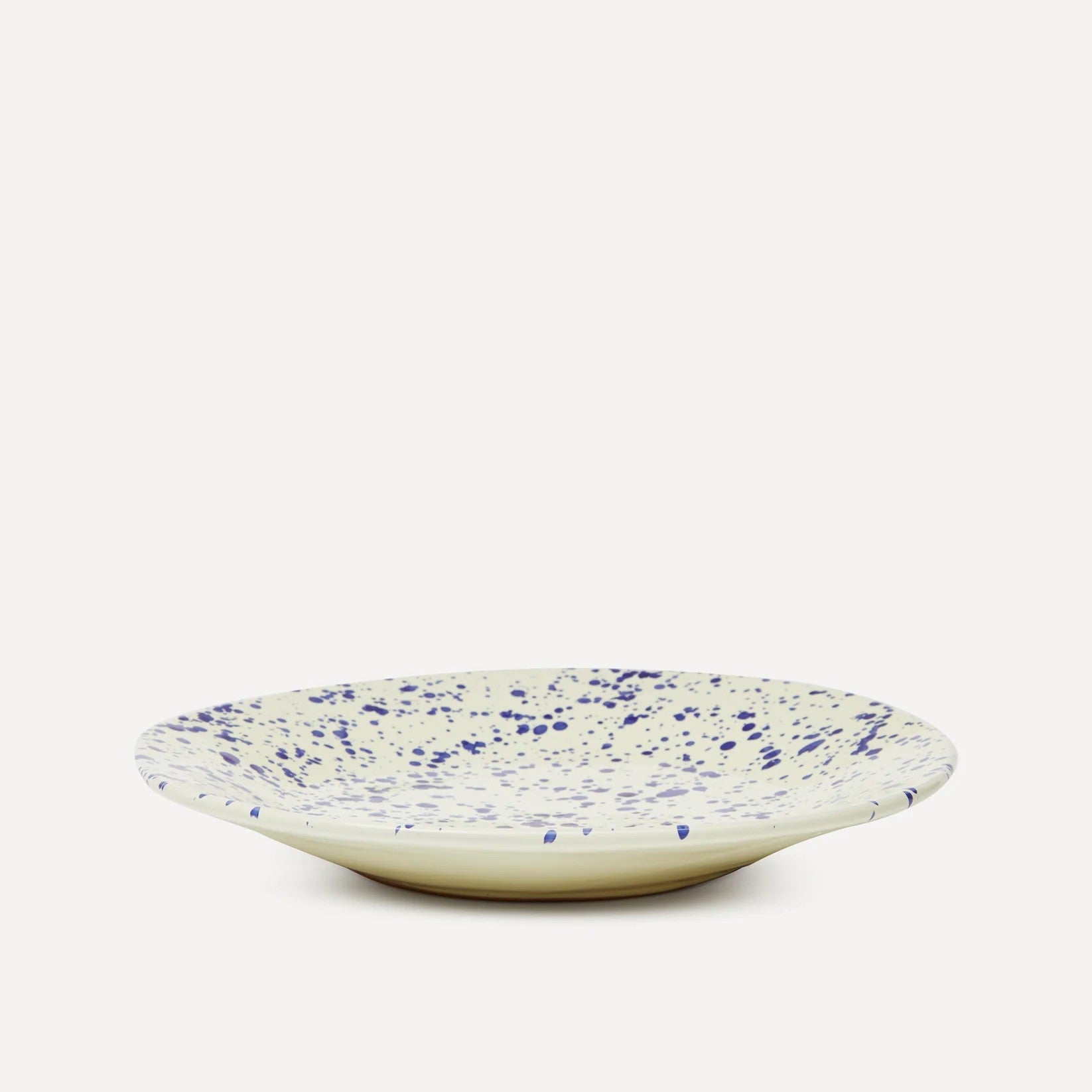 Puglia Splatter Shallow Serving Bowl