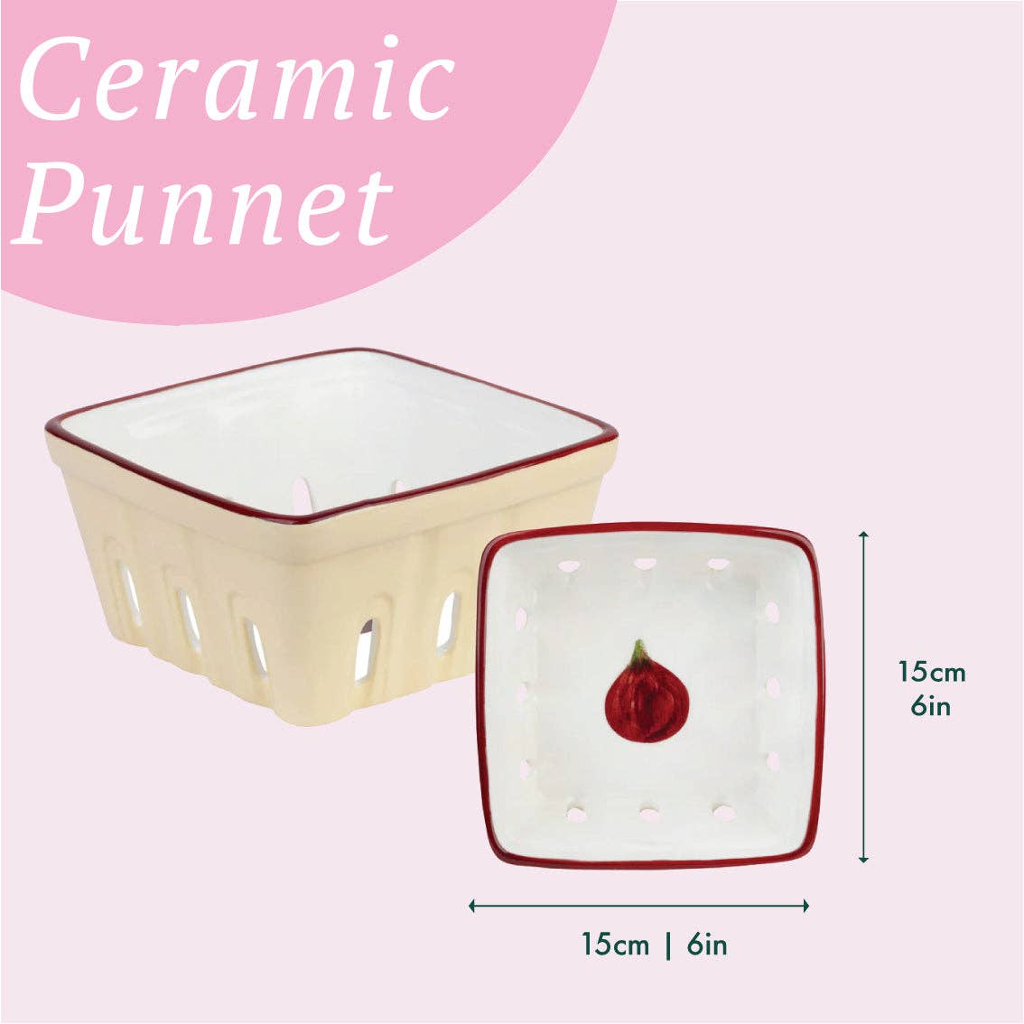 Fig Ceramic Punnet