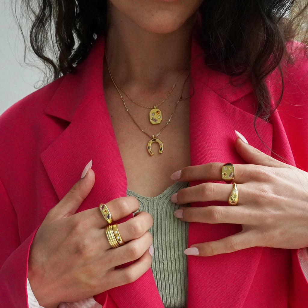 Kaleidoscope Lucky Charm Necklace