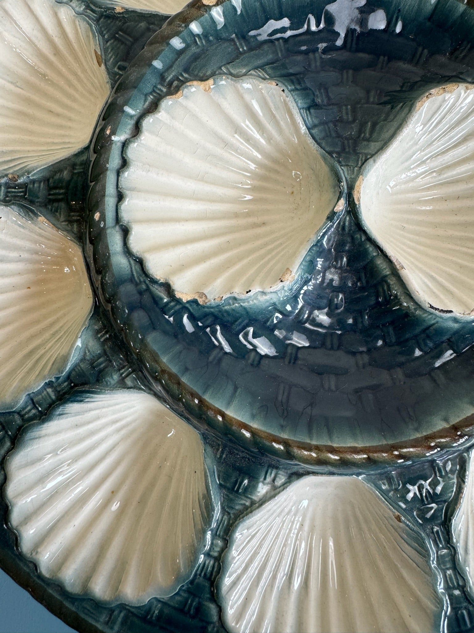 Large Shell Serving Plate