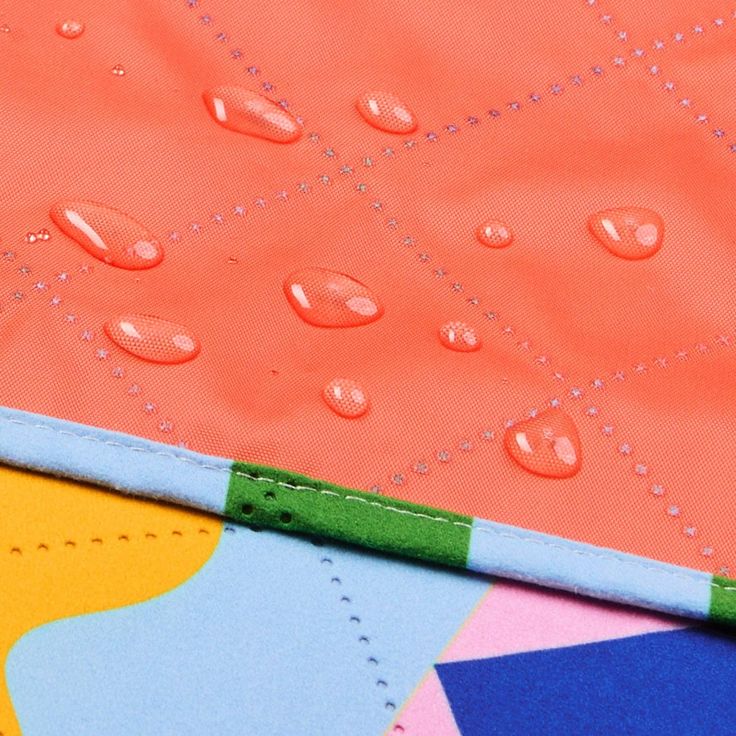 Vibrant Geometric Waterproof Picnic Blanket