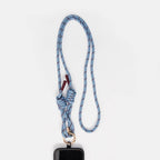 Blue/Wine Crossbody Phone Strap