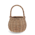 Little round wicker basket
