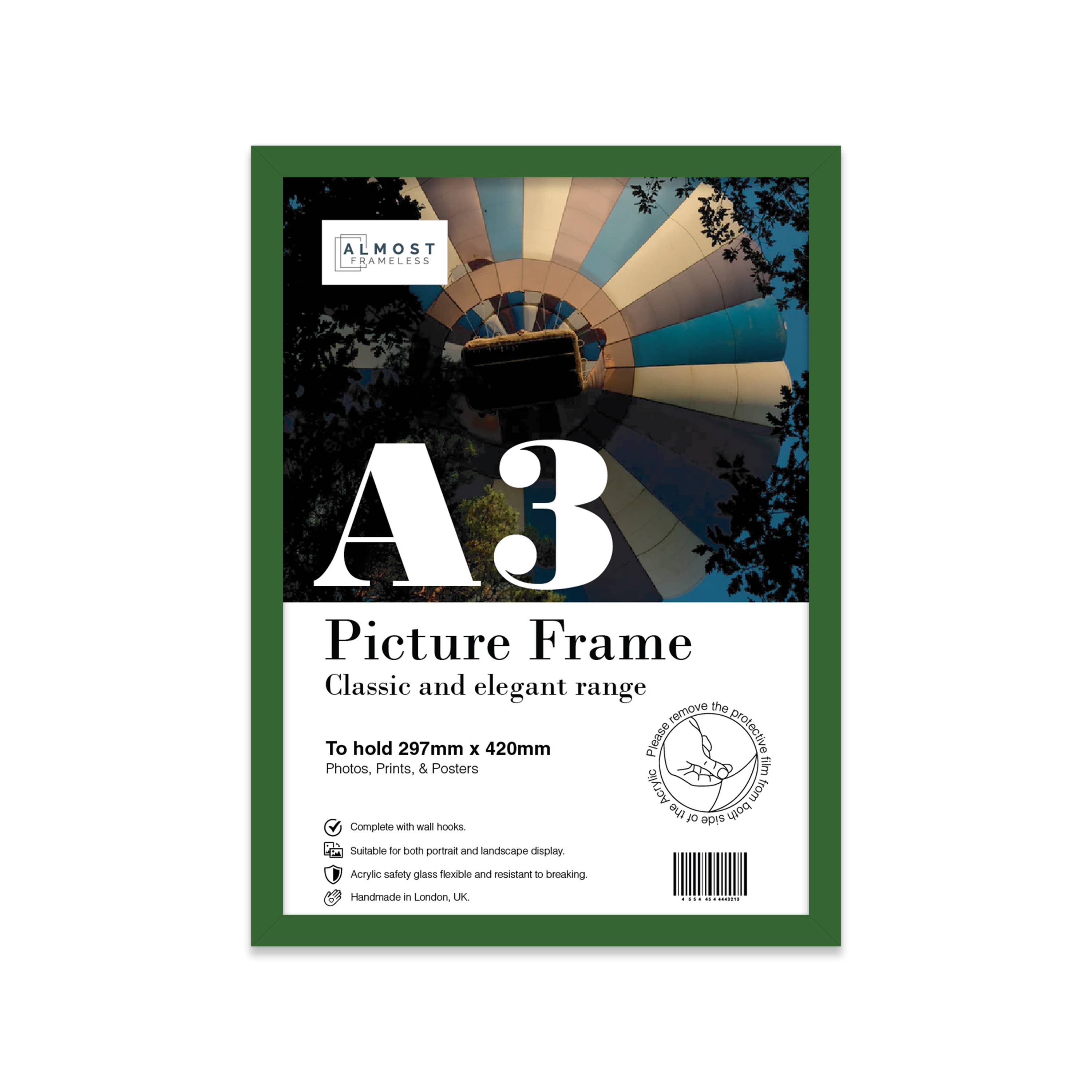 Green A3 Picture Frame