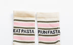 'Eat Pasta Run Fasta' Sports Socks