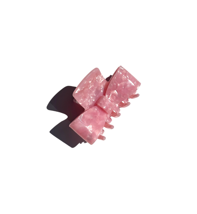 Classic Bow Acetate Claw Hair Clip