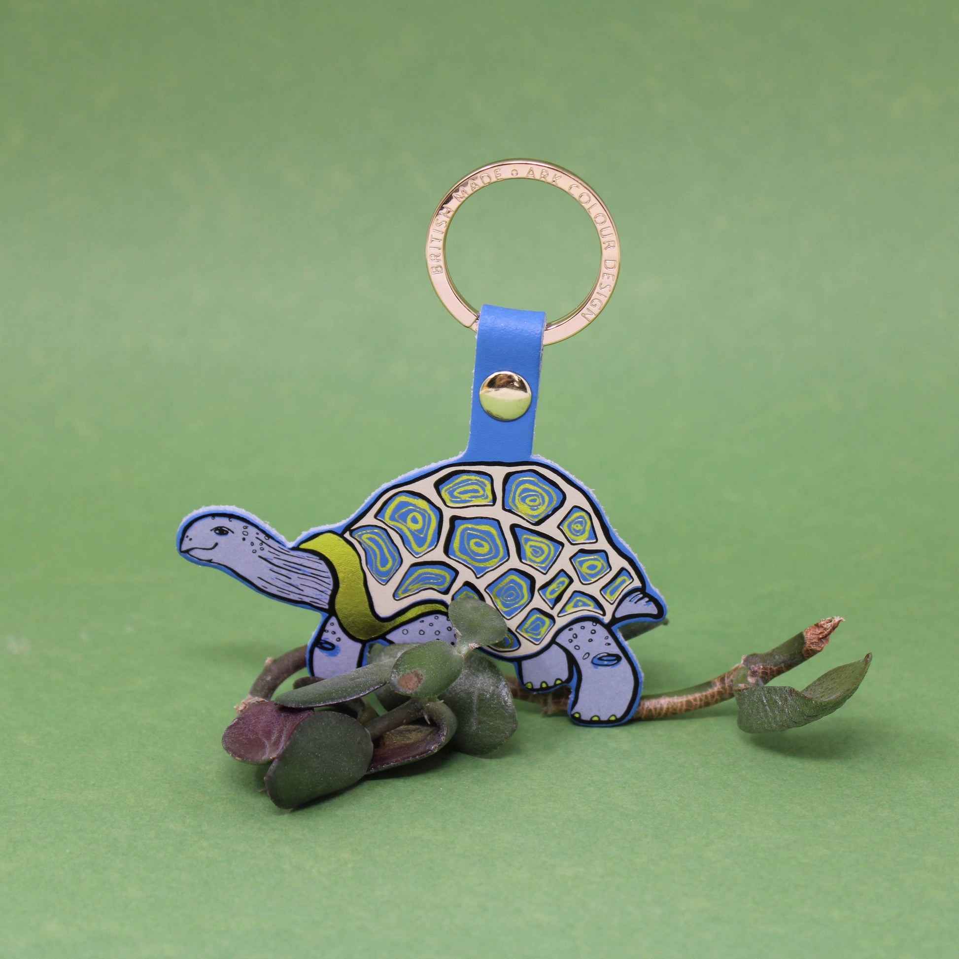 'Easy Going' Tortoise Key Fob