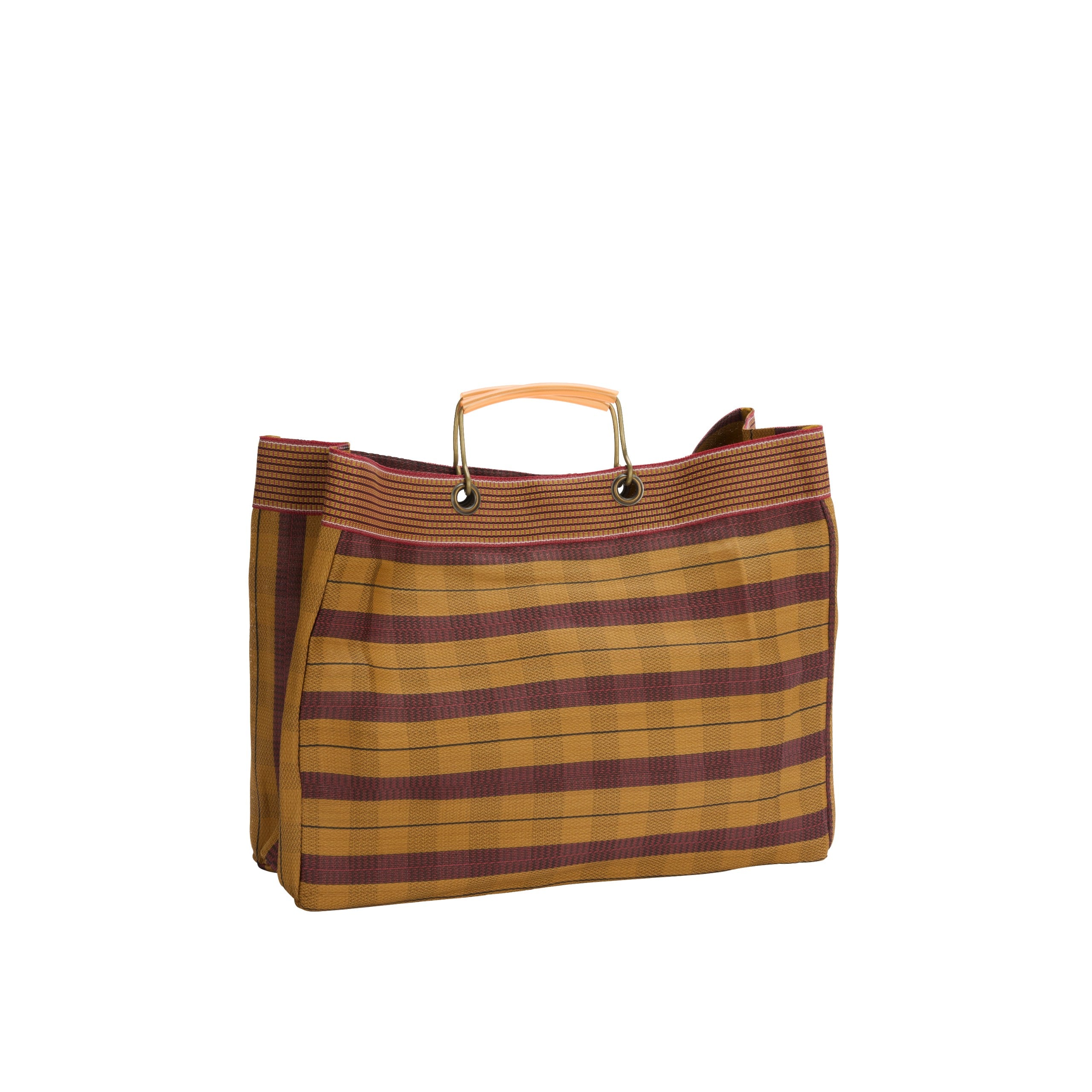 Recycled bag Mustard