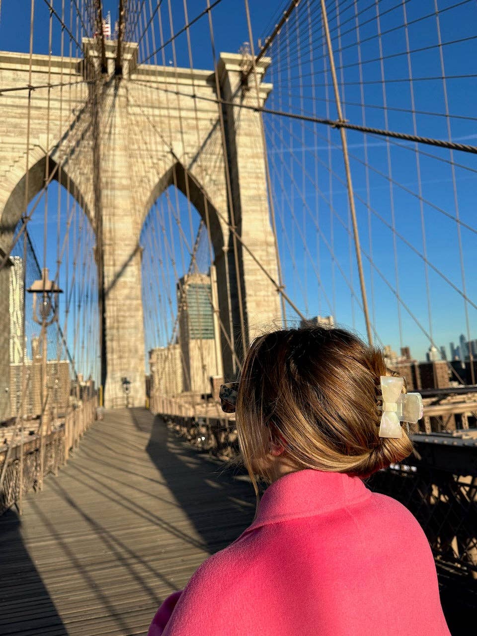 Classic Bow Acetate Claw Hair Clip