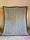 Double Quilts - Navy & White