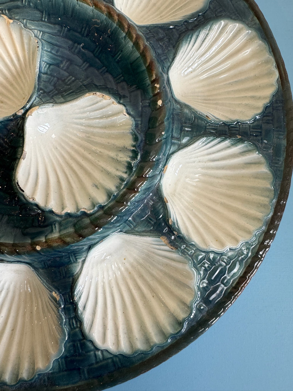 Large Shell Serving Plate