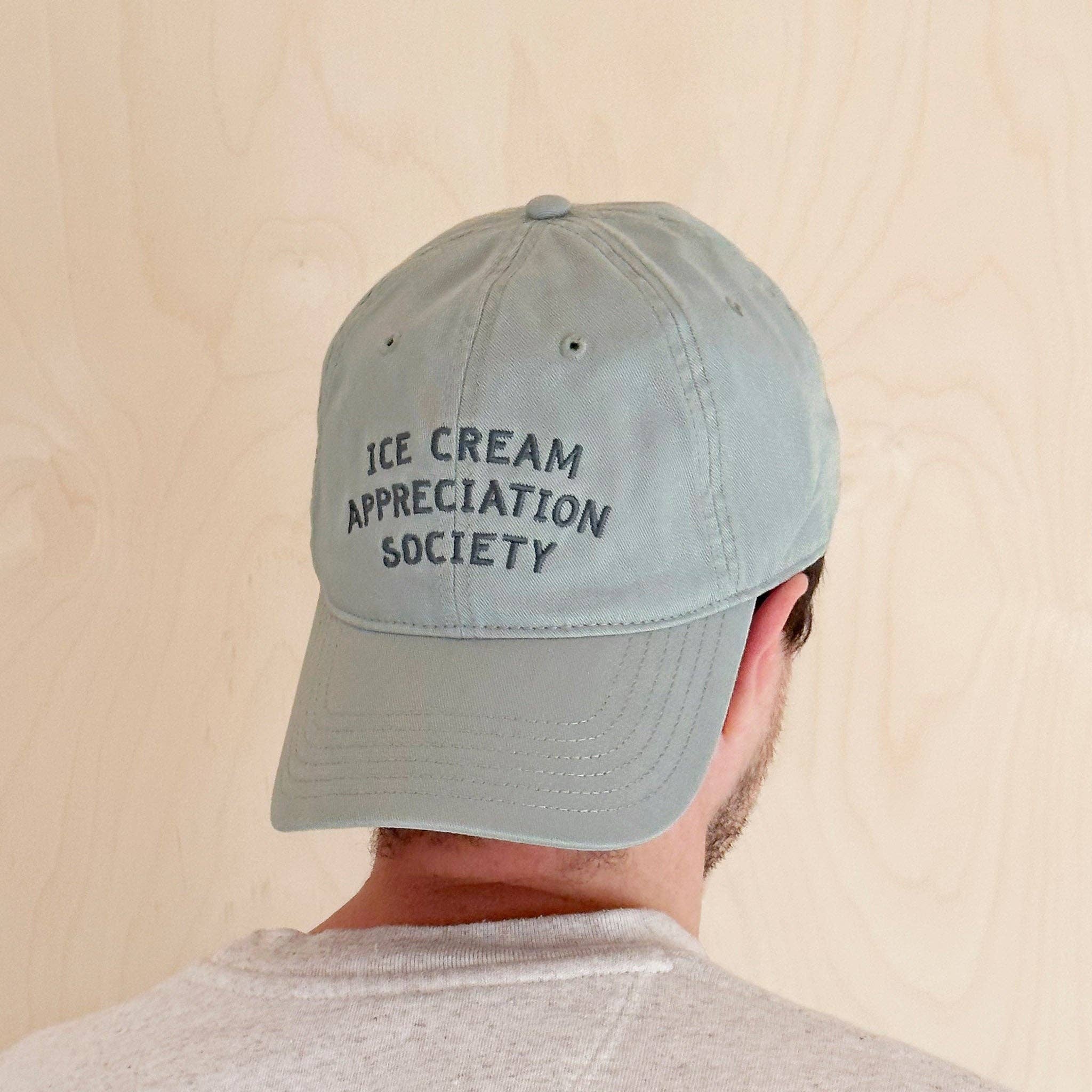 Blue Cotton Ice Cream Appreciation Society Cap