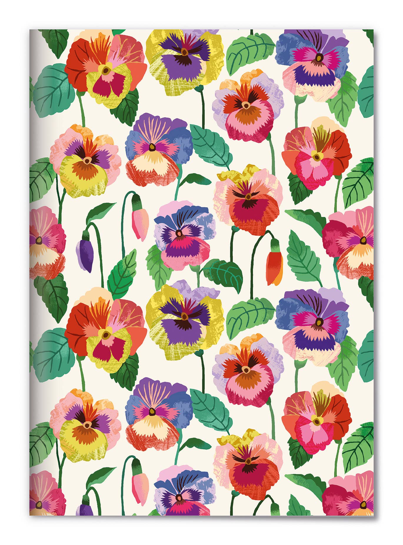 Pansies A5 Notebook