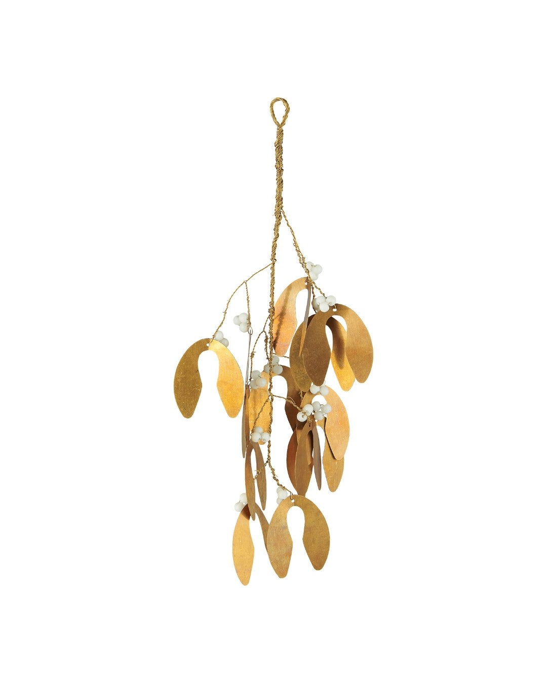 Brass Mistletoe Large