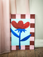 Flower Print & Frame