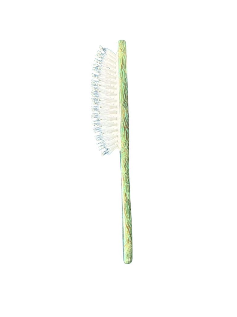 Hand-painted Waterlily Acetate 2-1 Daily Hair Brush