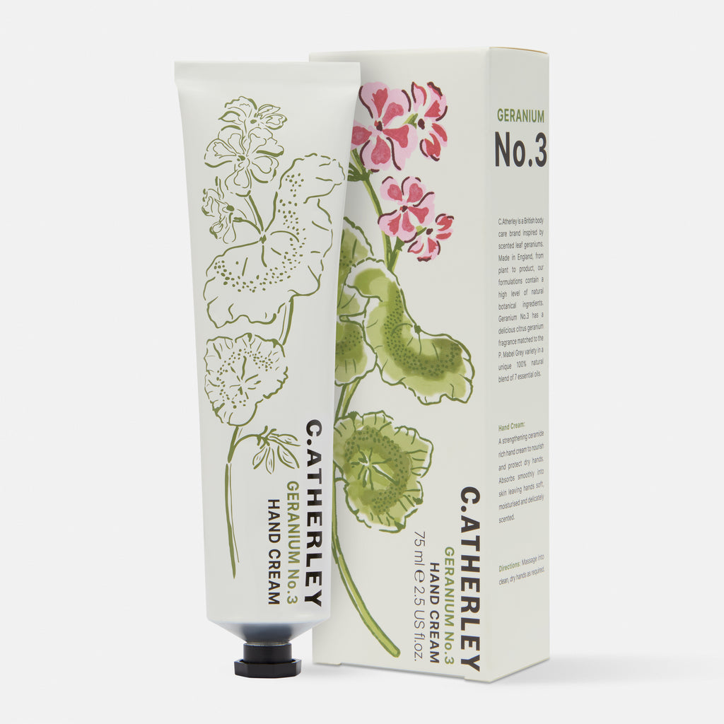 C Atherley 75ml No3 Geranium Hand Cream