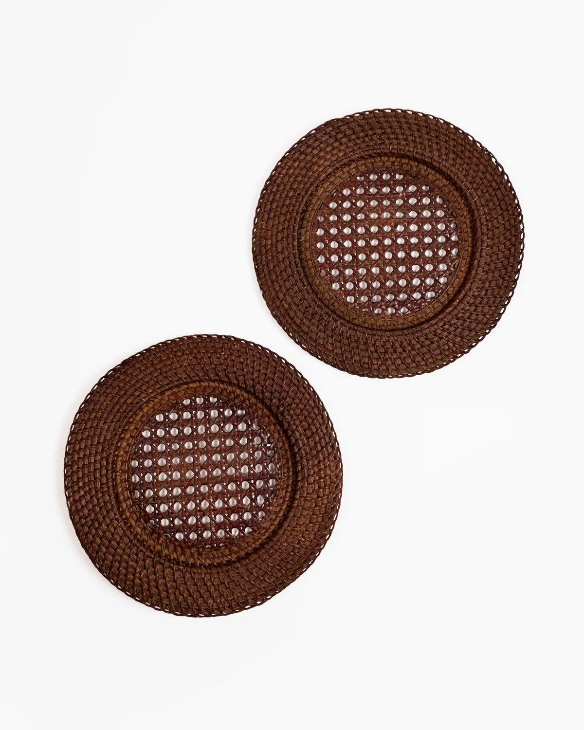 Rattan Charger Placemats