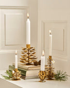 Large Pine Cone Candle Holder