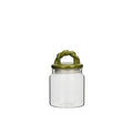 Glass Jar Olive Lid Small