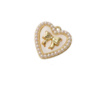 Hearts & Bow Charms