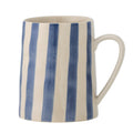 Striped Mug Blue