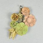 Pink Bunch Of Flower Ornament