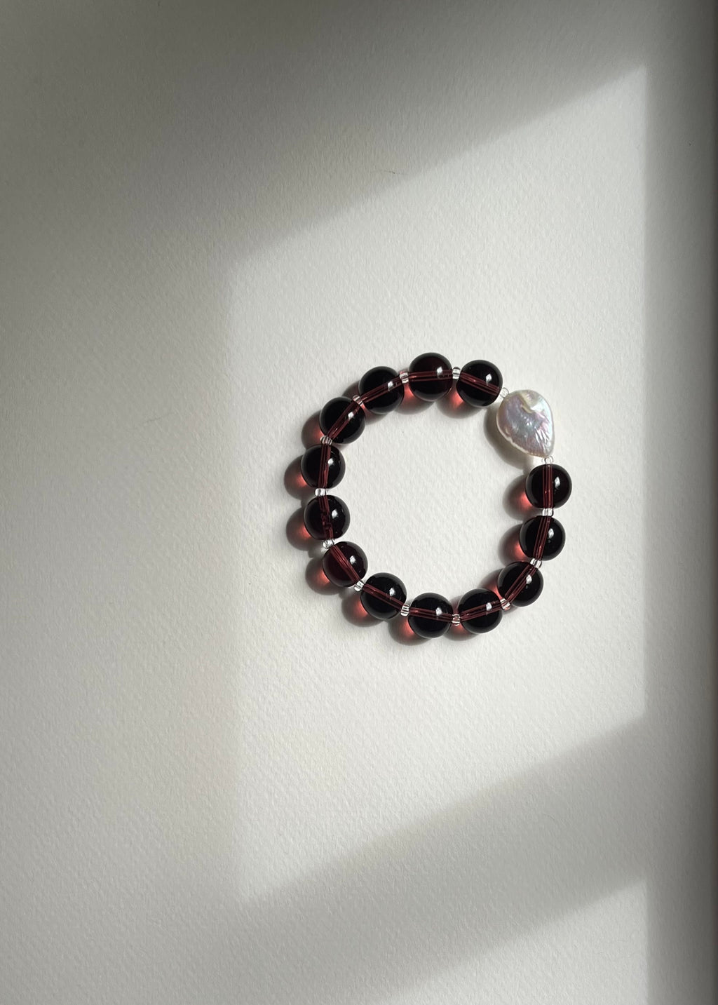 Shells Bracelet Aubergine