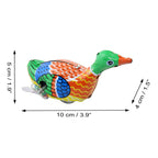 Tin toy duck