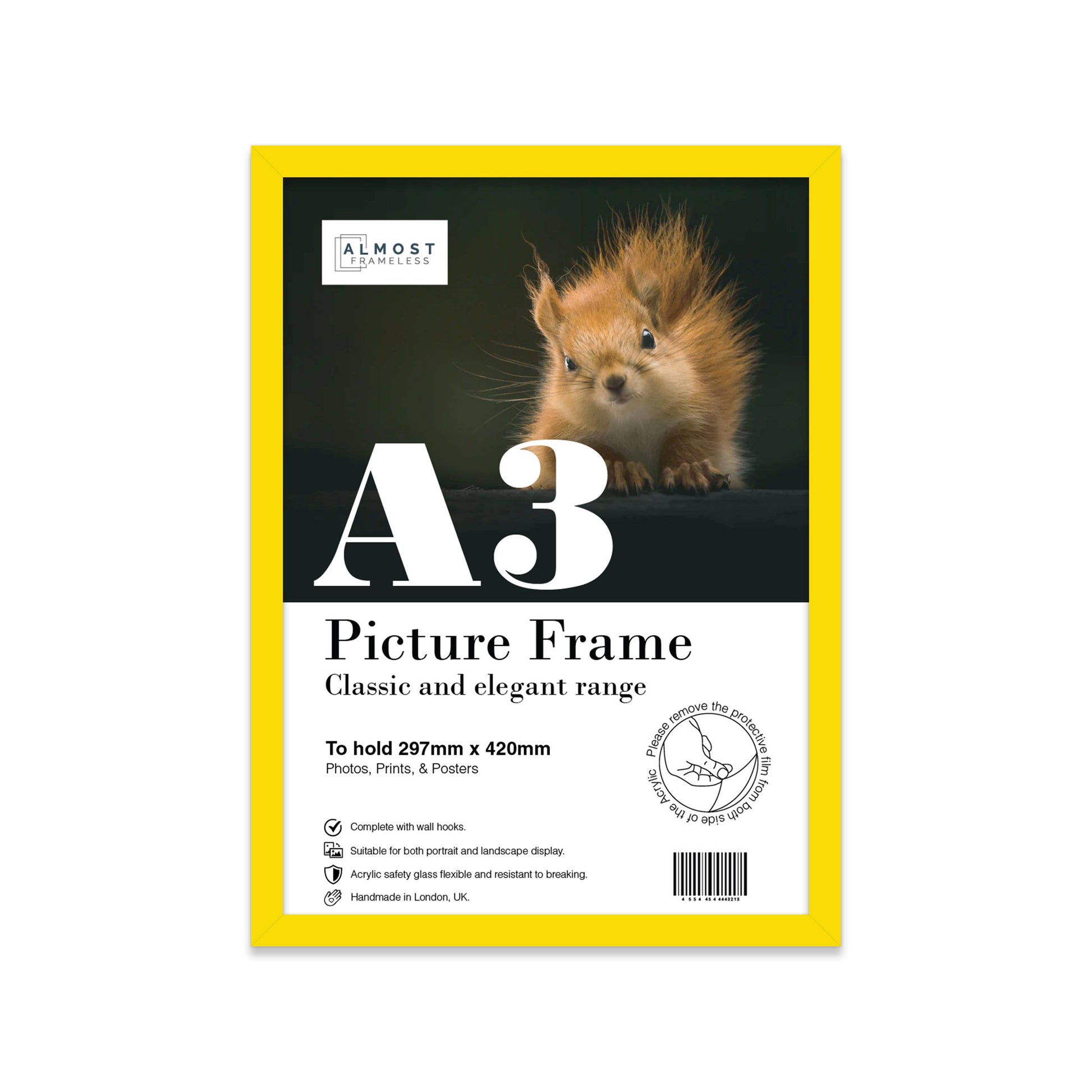 Yellow A3 Picture Frame